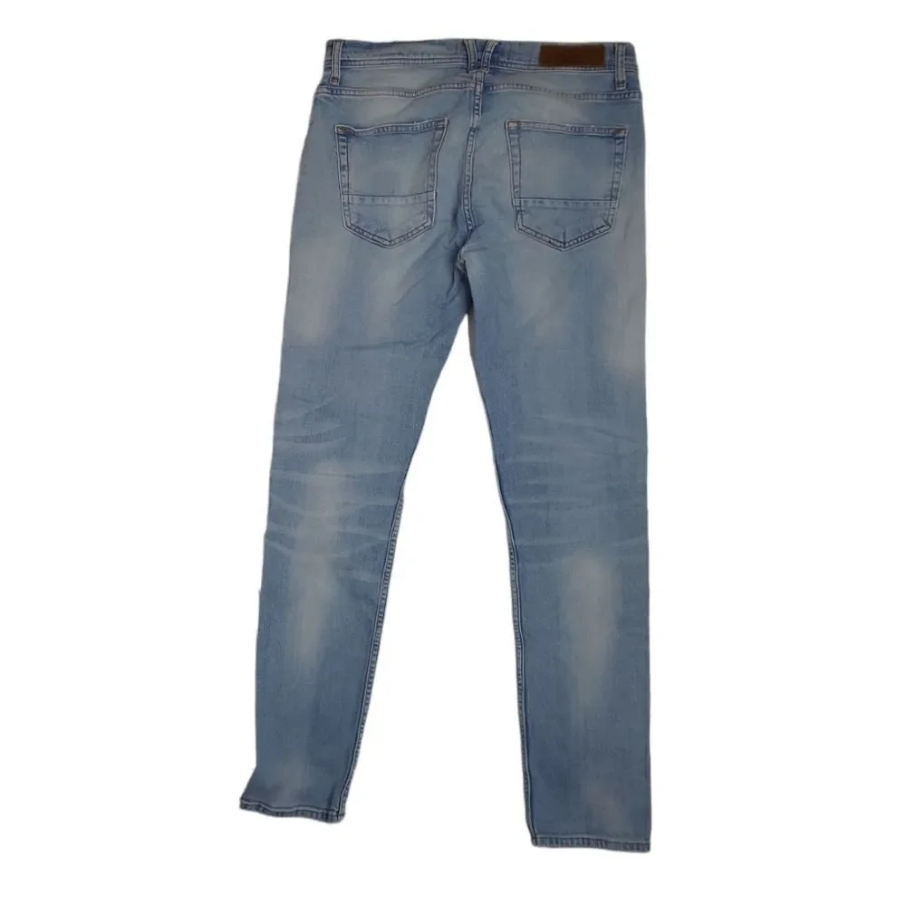ZARA MAN light wash‎ stretch skinny jeans 32x30